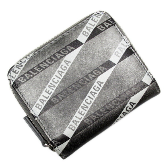 Balenciaga Leather Bifold Wallet Grey - Picture 6 of 10